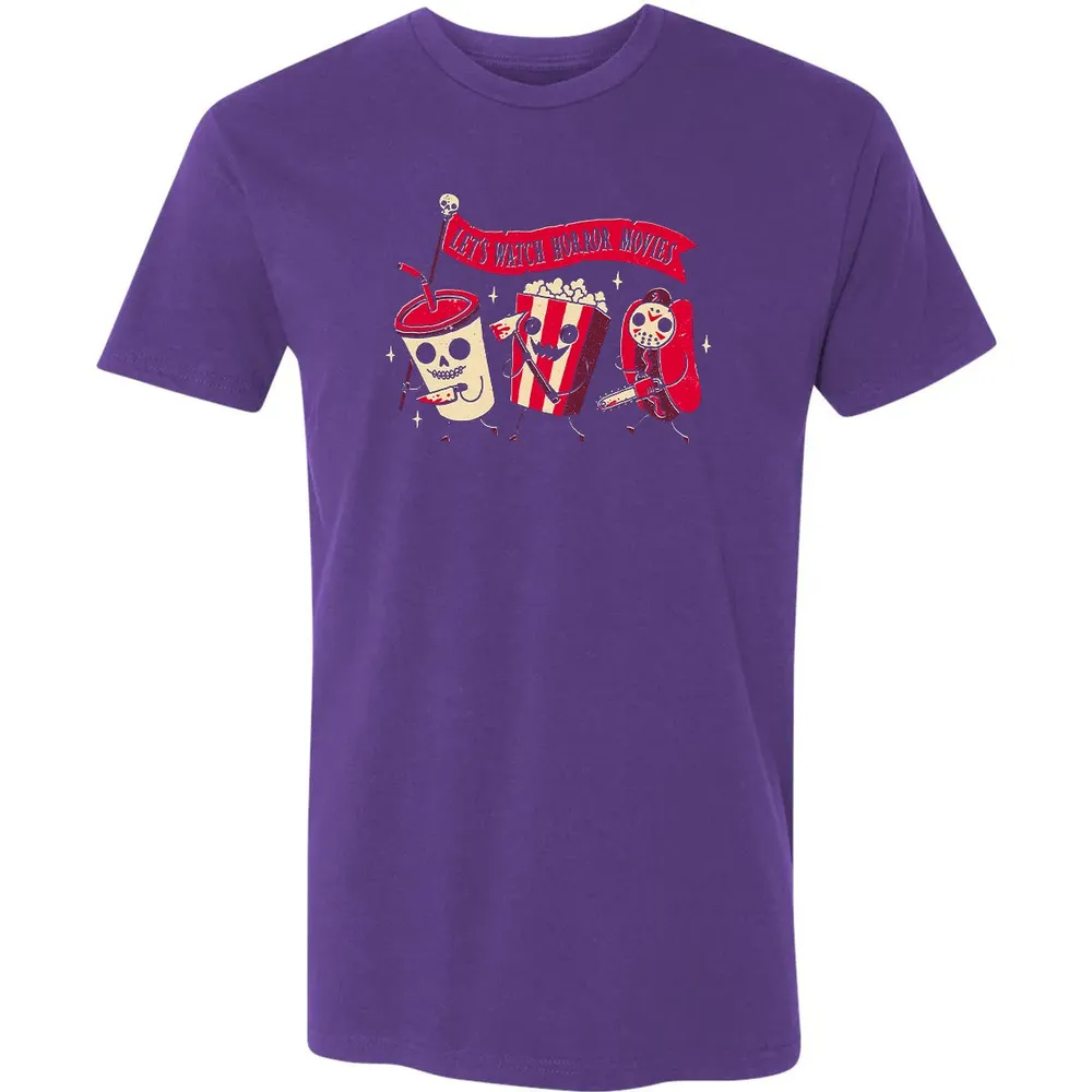 Let's Watch Horror Movies Premium Unisex T-shirt - 7