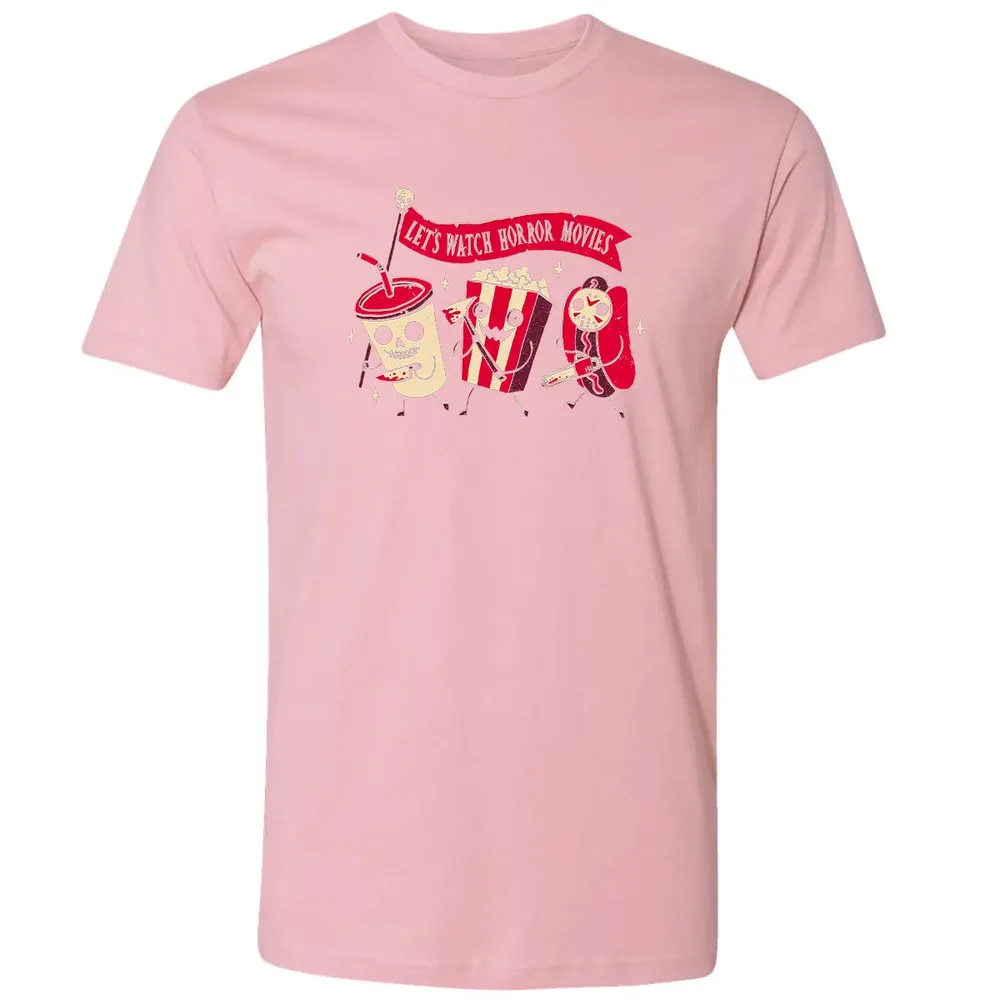 Let's Watch Horror Movies Premium Unisex T-shirt - 3