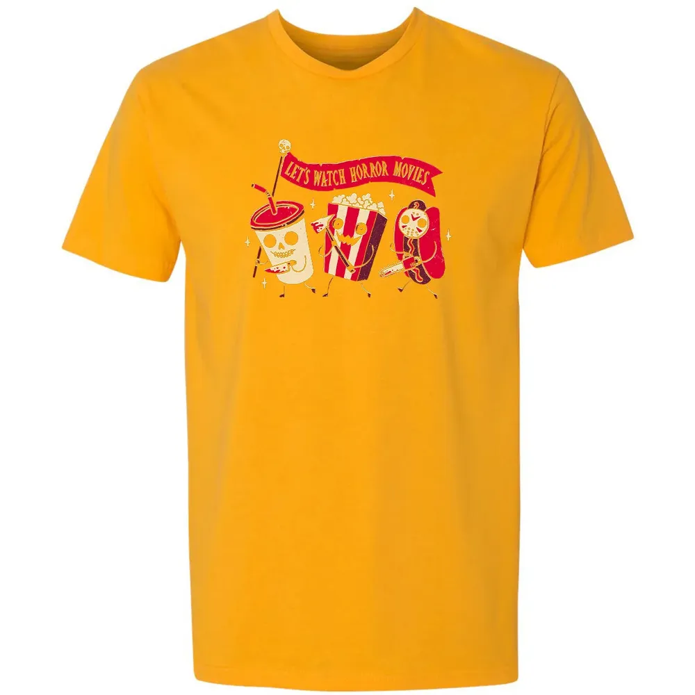 Let's Watch Horror Movies Premium Unisex T-shirt - 11