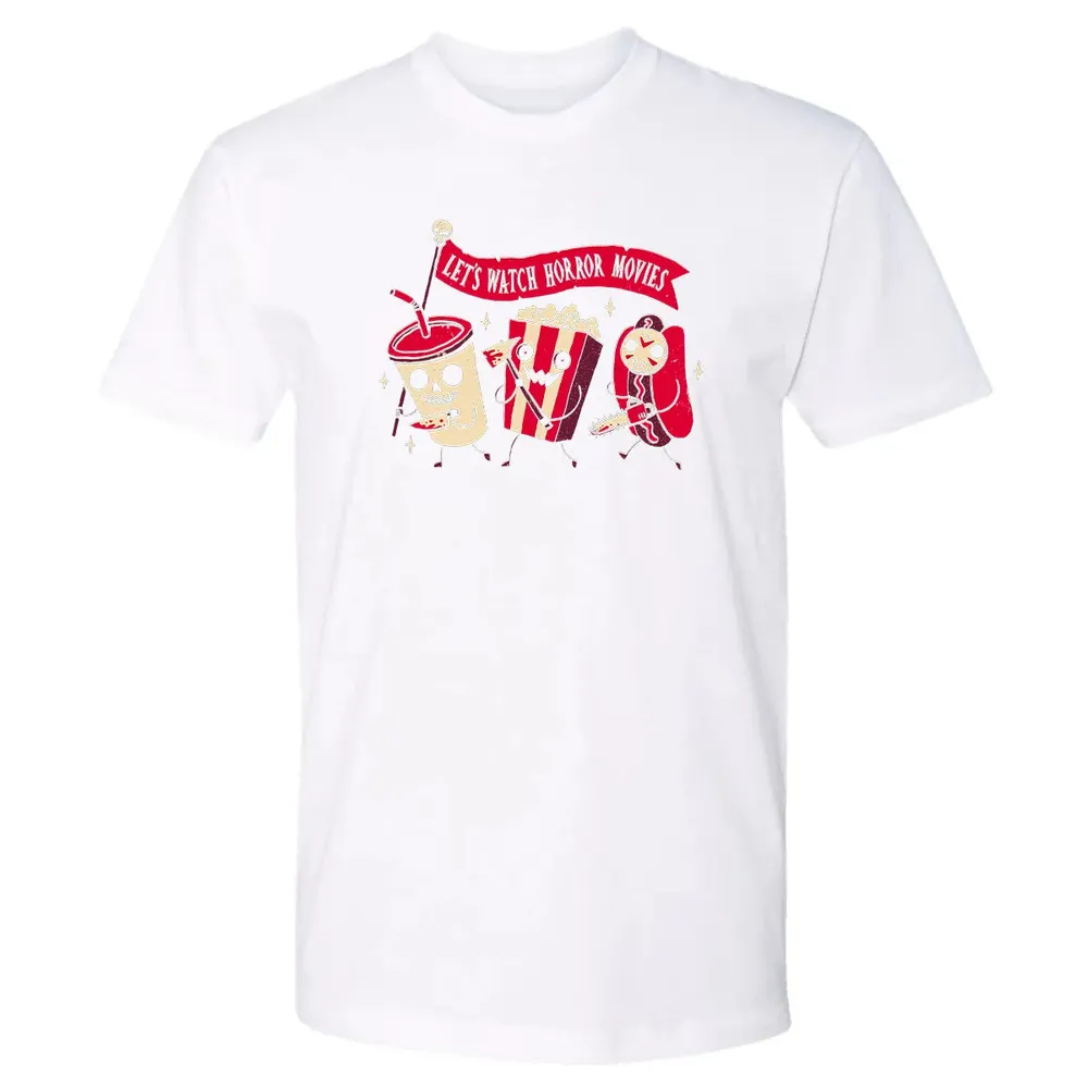 Let's Watch Horror Movies Premium Unisex T-shirt - 4