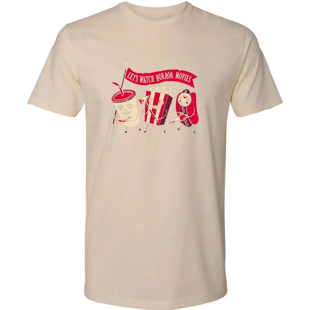 Let's Watch Horror Movies Premium Unisex T-shirt - 13