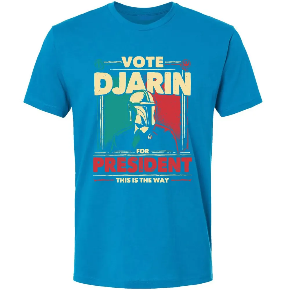 Djarin for President Premium Unisex T-shirt - 15