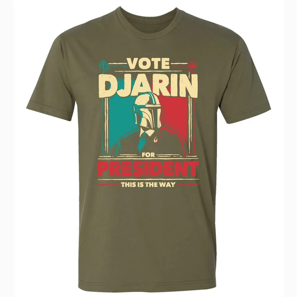 Djarin for President Premium Unisex T-shirt - 5