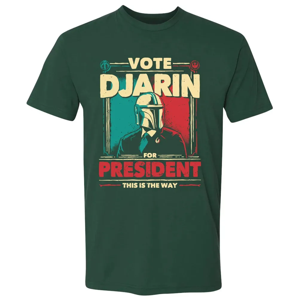 Djarin for President Premium Unisex T-shirt - 12