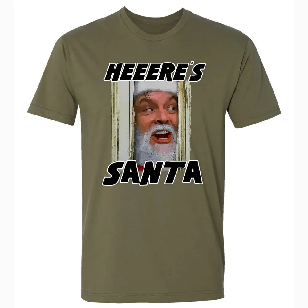 Here's Santa Premium Unisex T-shirt - 5