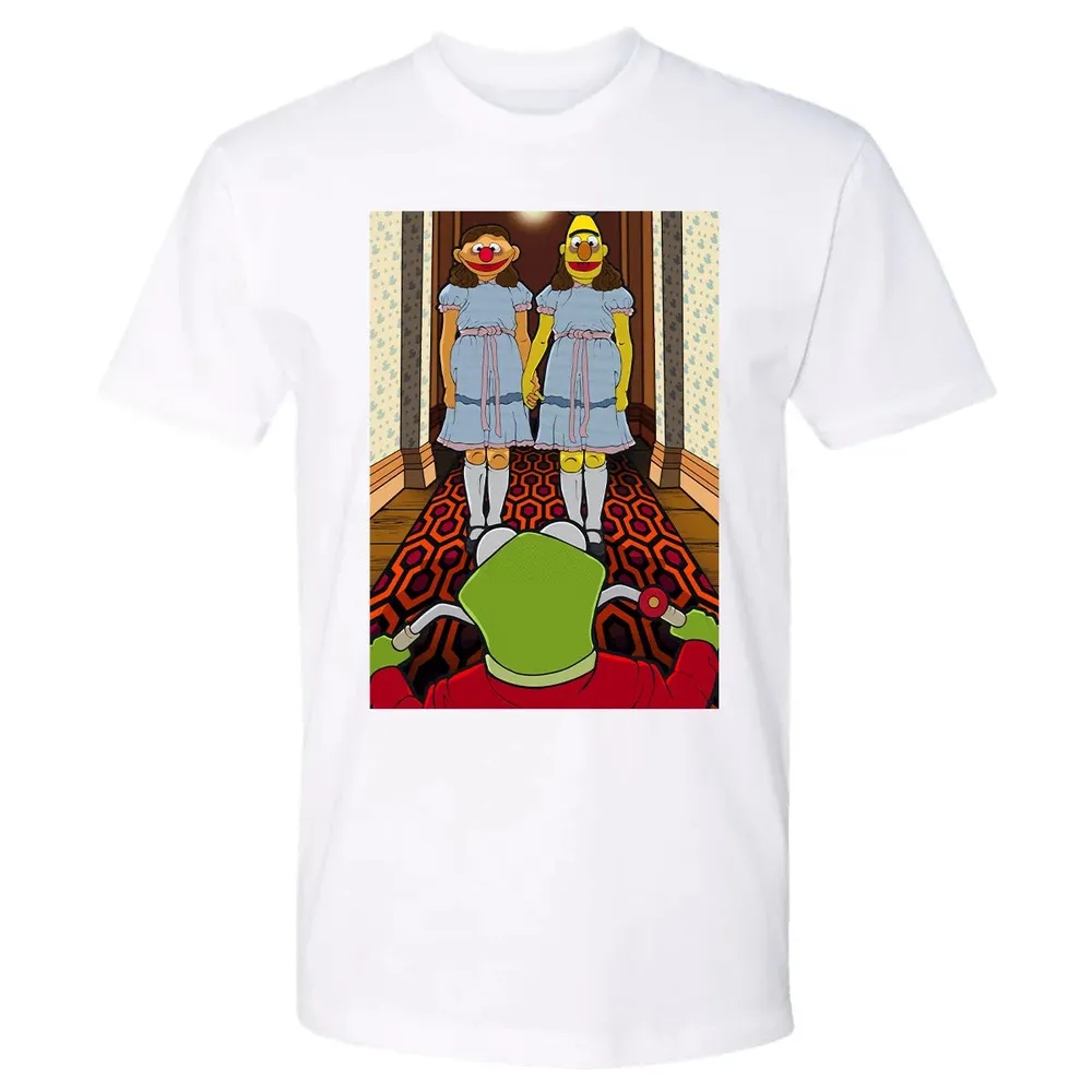 The Shining On Sesame Street Premium Unisex T-shirt - 4