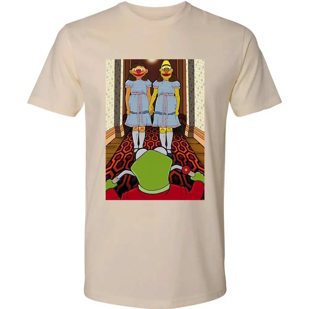 The Shining On Sesame Street Premium Unisex T-shirt - 13