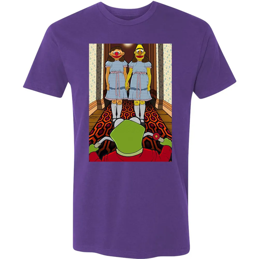 The Shining On Sesame Street Premium Unisex T-shirt - 7