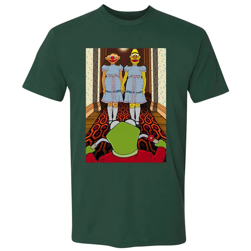 The Shining On Sesame Street Premium Unisex T-shirt - 12