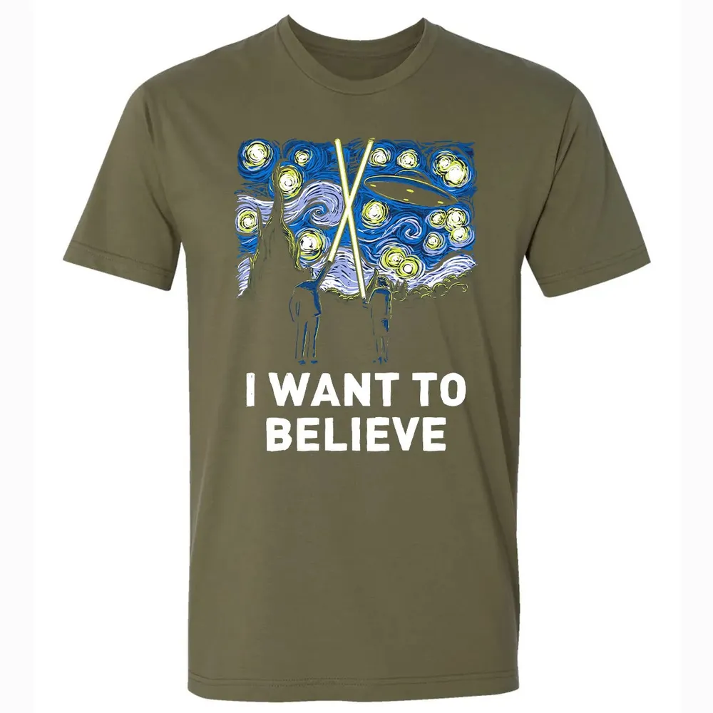 I Want To Believe Premium Unisex T-shirt - 5