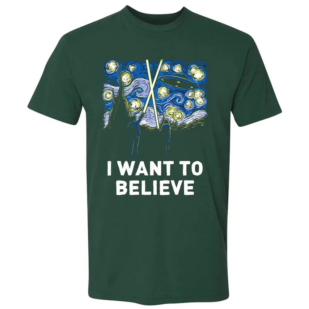 I Want To Believe Premium Unisex T-shirt - 12