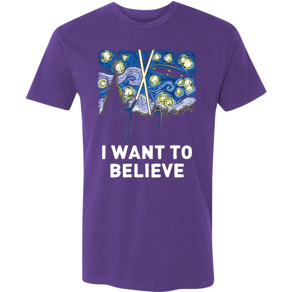 I Want To Believe Premium Unisex T-shirt - 7