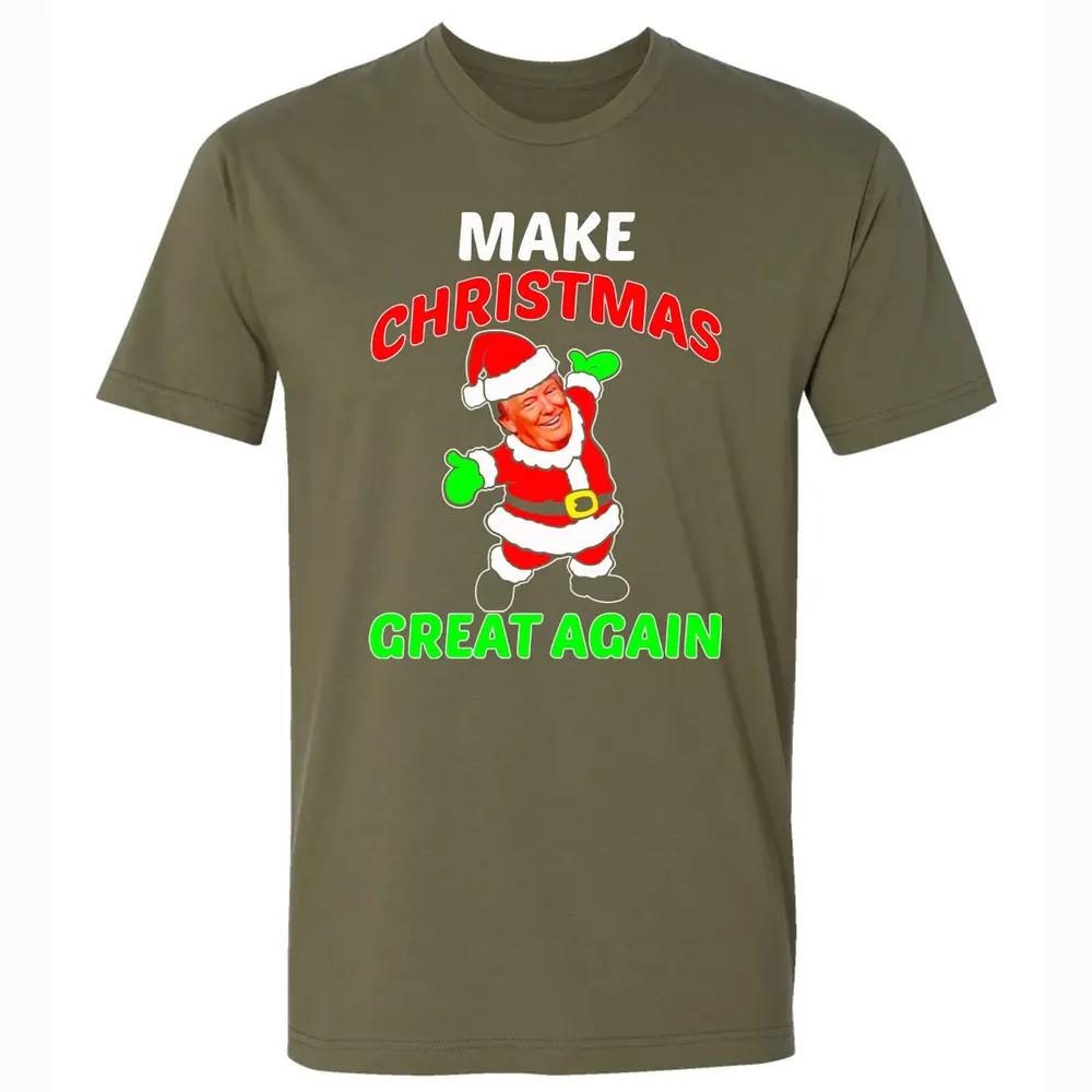 Make Christmas Great Again Premium Unisex T-shirt - 5