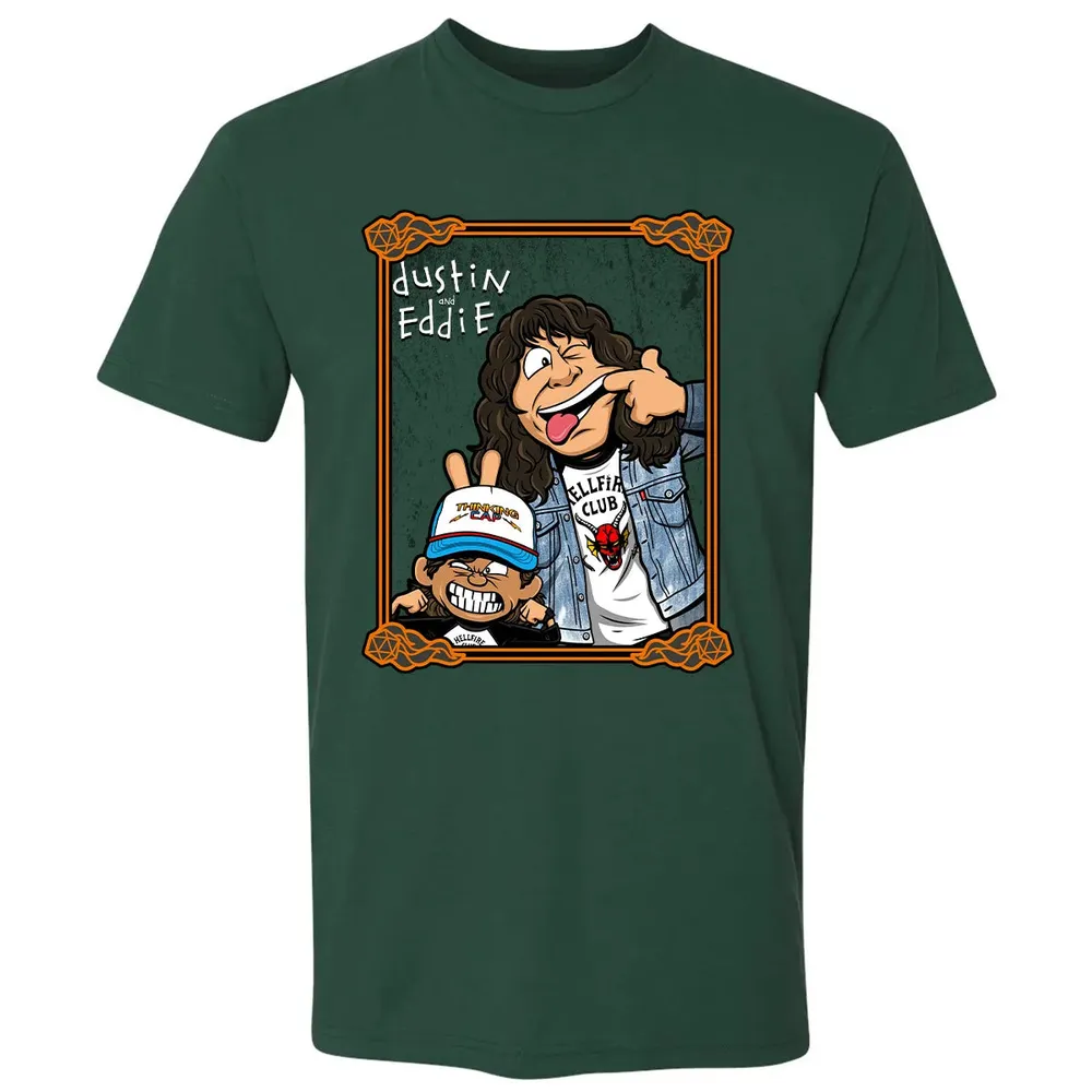 Dustin and Eddie Premium Unisex T-shirt - 12