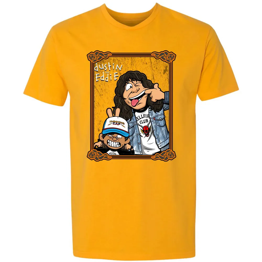 Dustin and Eddie Premium Unisex T-shirt - 11