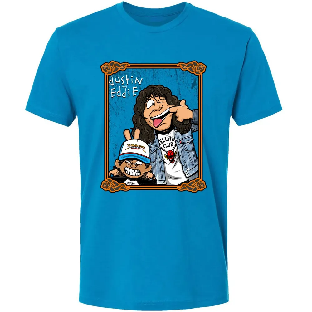 Dustin and Eddie Premium Unisex T-shirt - 15