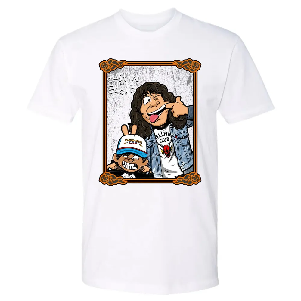 Dustin and Eddie Premium Unisex T-shirt - 4