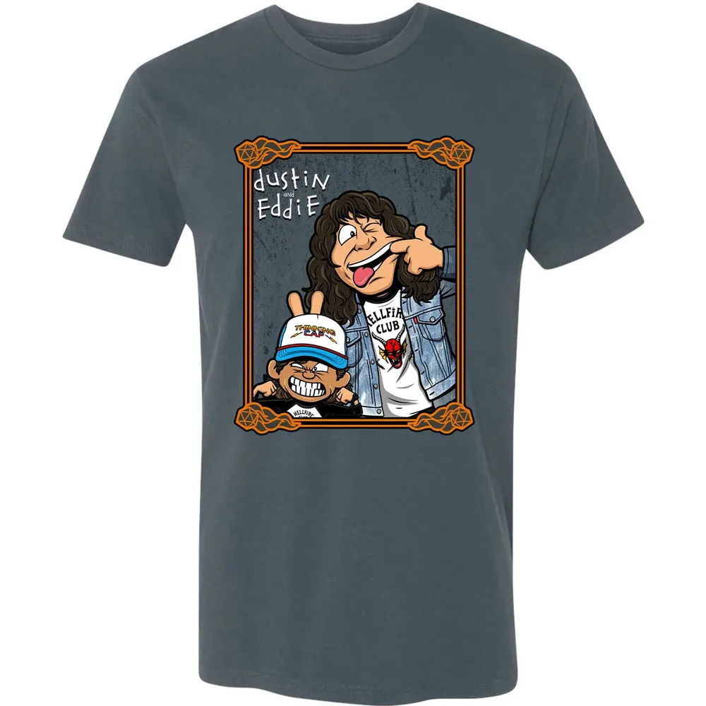 Dustin and Eddie Premium Unisex T-shirt - 14