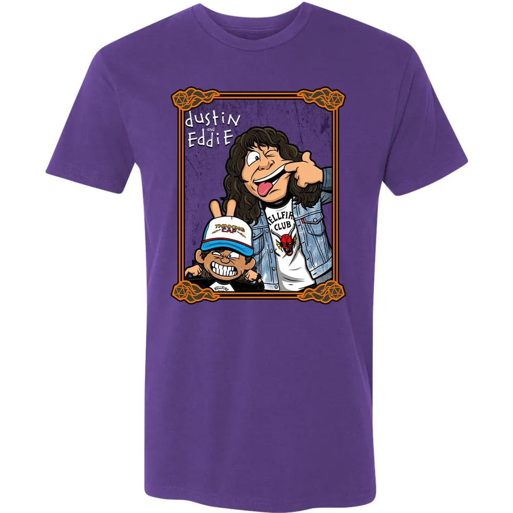 Dustin and Eddie Premium Unisex T-shirt - 7