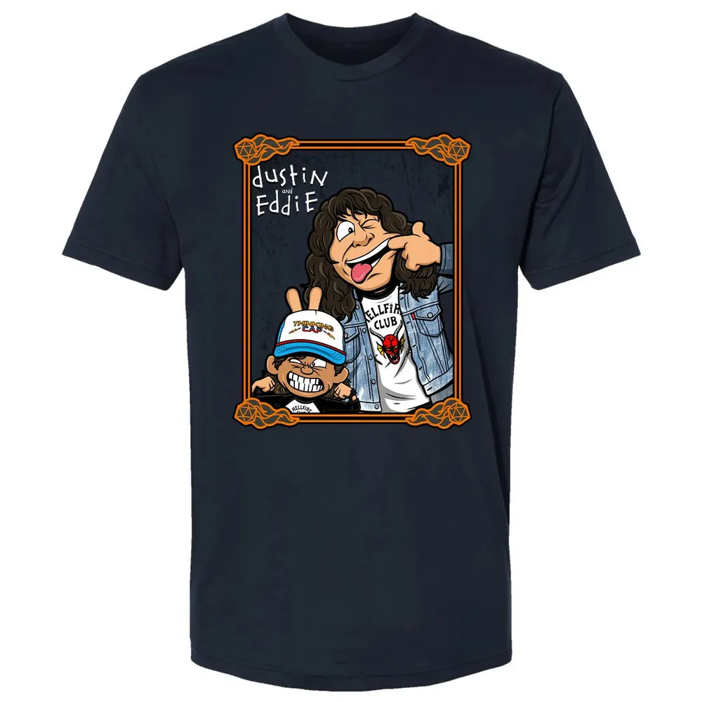 Dustin and Eddie Premium Unisex T-shirt - 2