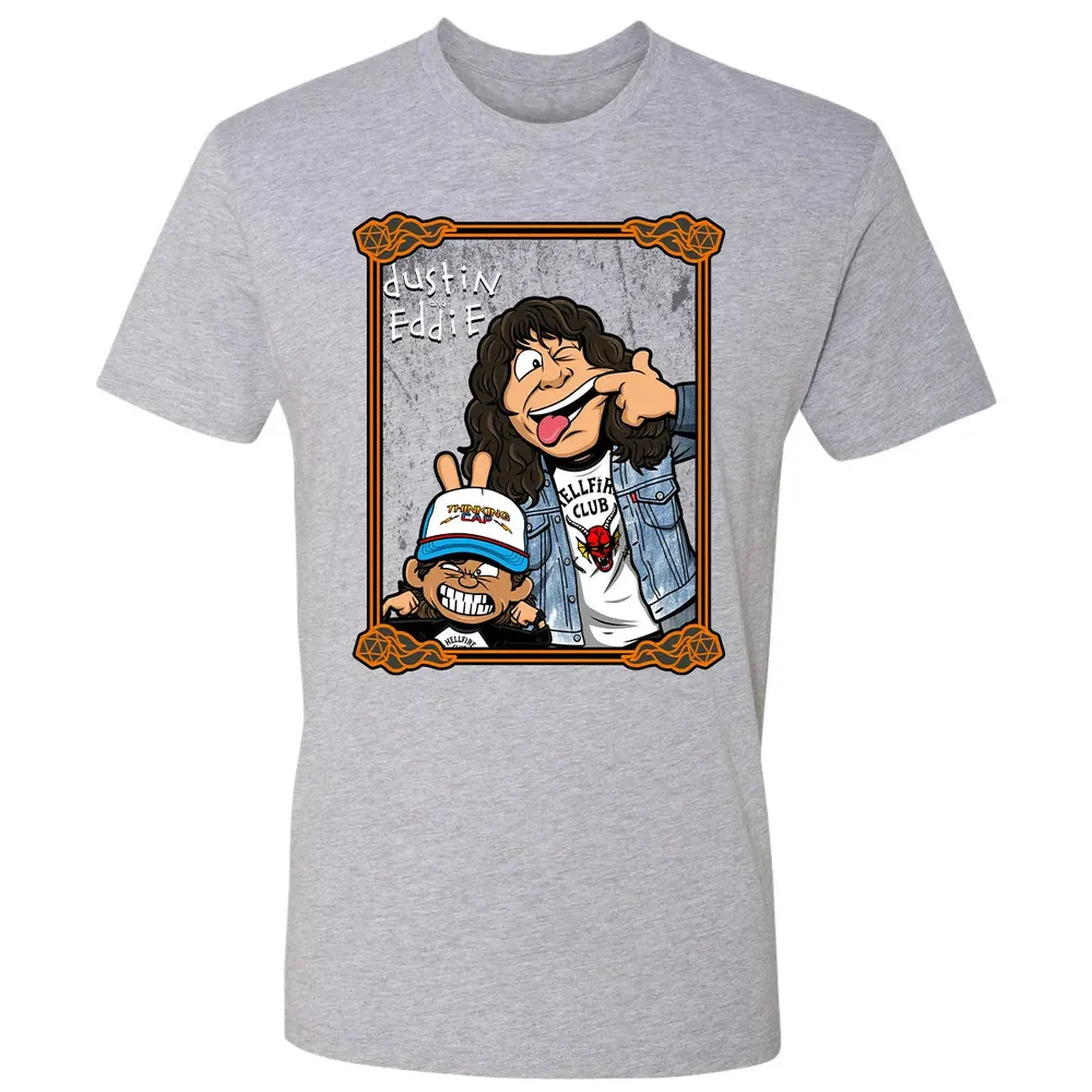 Dustin and Eddie Premium Unisex T-shirt - 9