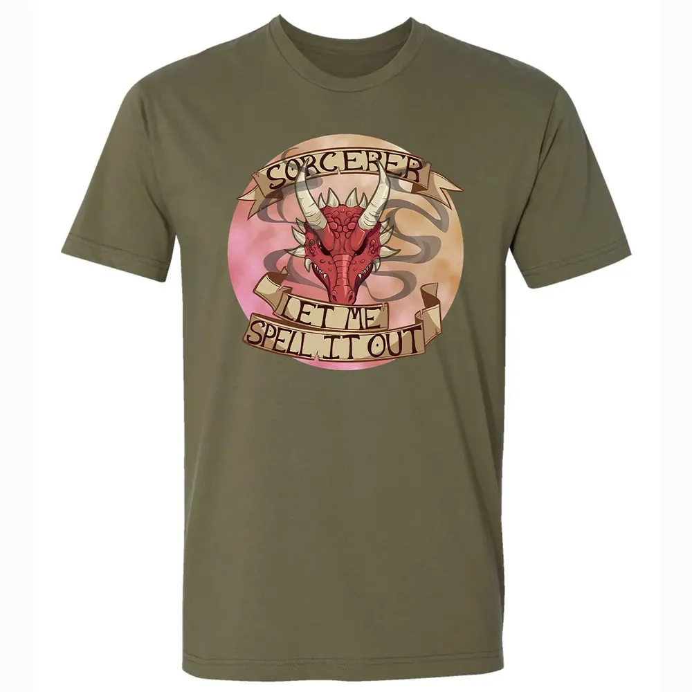 Sorcerer   Let Me Spell It Out Premium Unisex T-shirt - 5