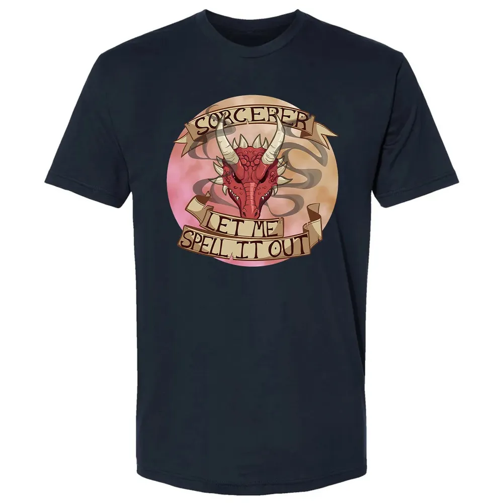 Sorcerer   Let Me Spell It Out Premium Unisex T-shirt - 2