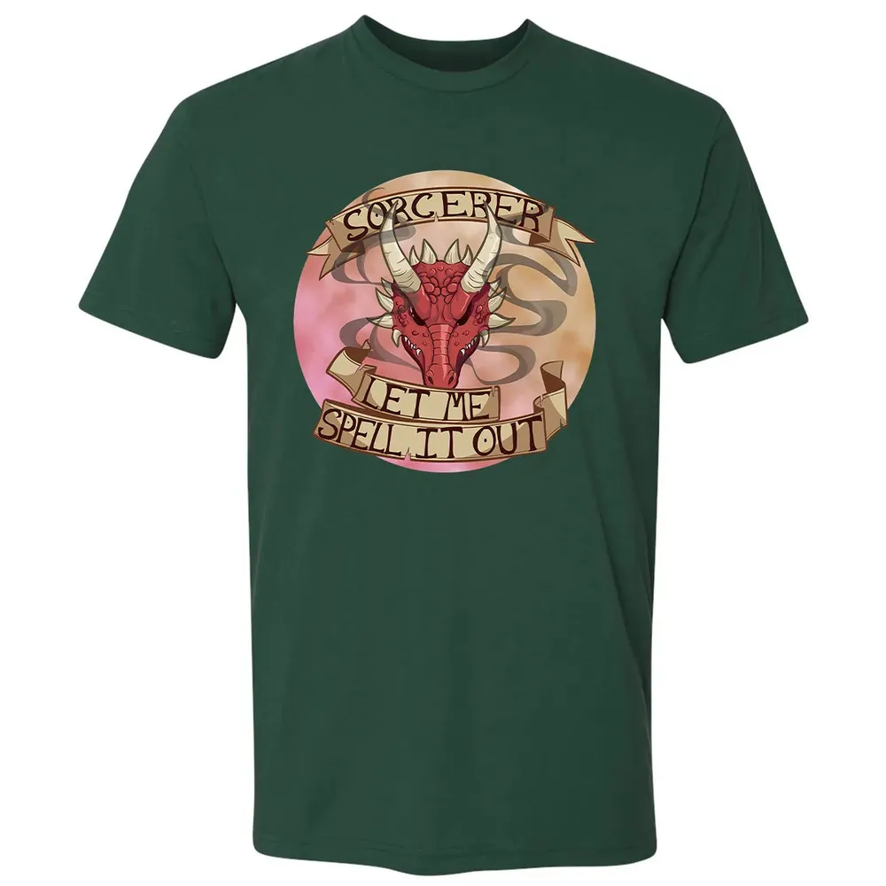 Sorcerer   Let Me Spell It Out Premium Unisex T-shirt - 12