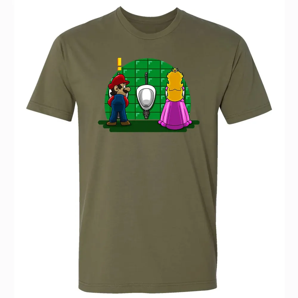 Princess Bathroom Premium Unisex T-shirt - 5