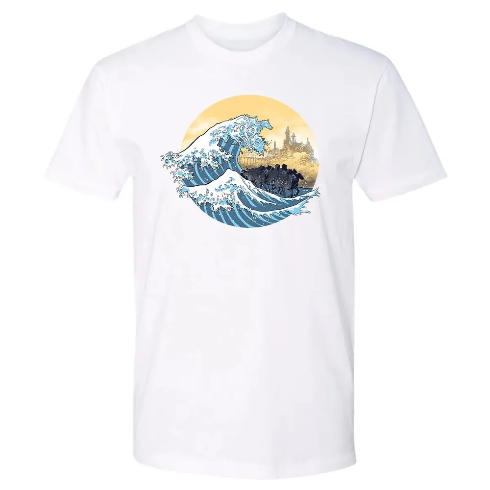 The Great Wave Of The Ringwraiths Premium Unisex T-shirt - 4