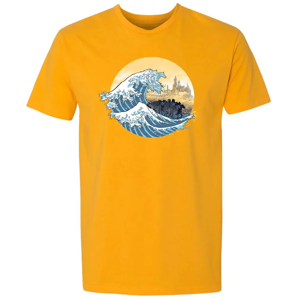 The Great Wave Of The Ringwraiths Premium Unisex T-shirt - 11