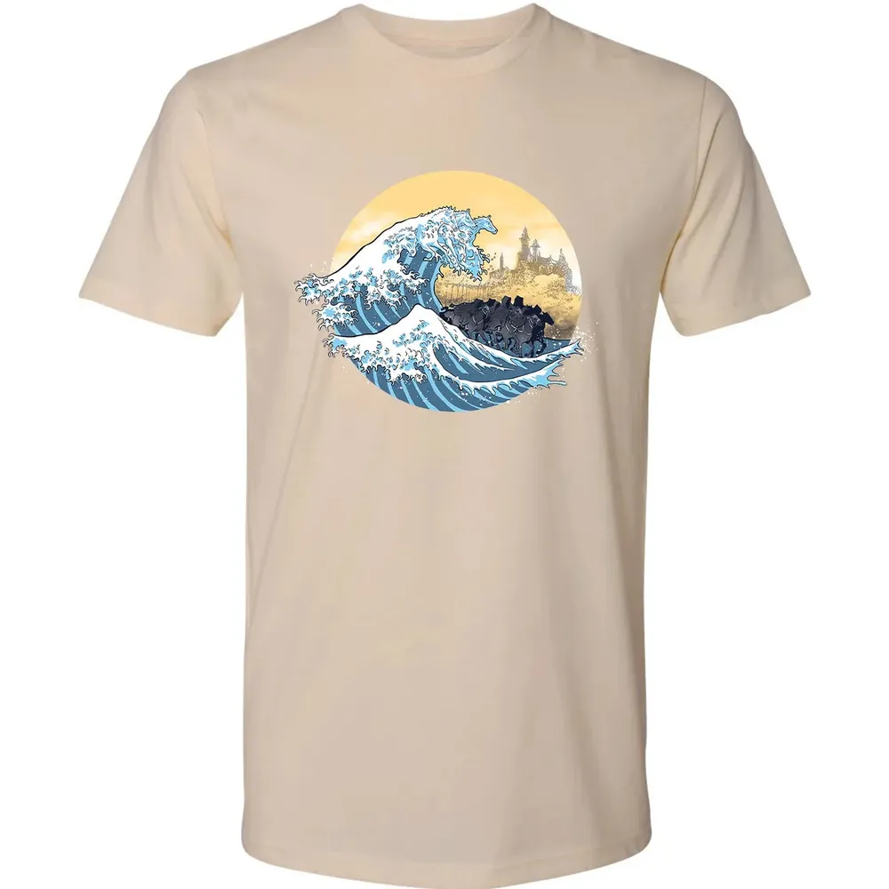 The Great Wave Of The Ringwraiths Premium Unisex T-shirt - 13