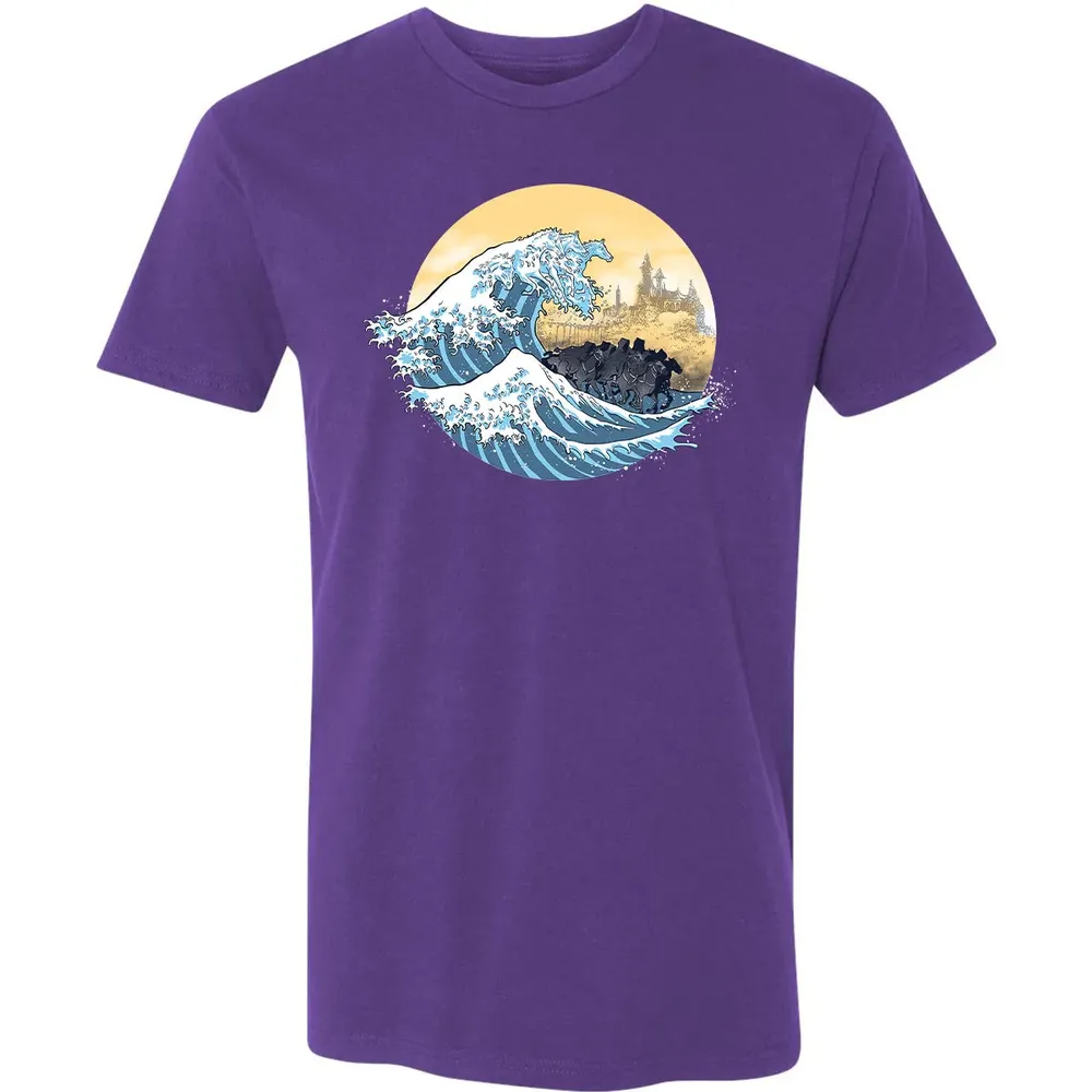 The Great Wave Of The Ringwraiths Premium Unisex T-shirt - 7