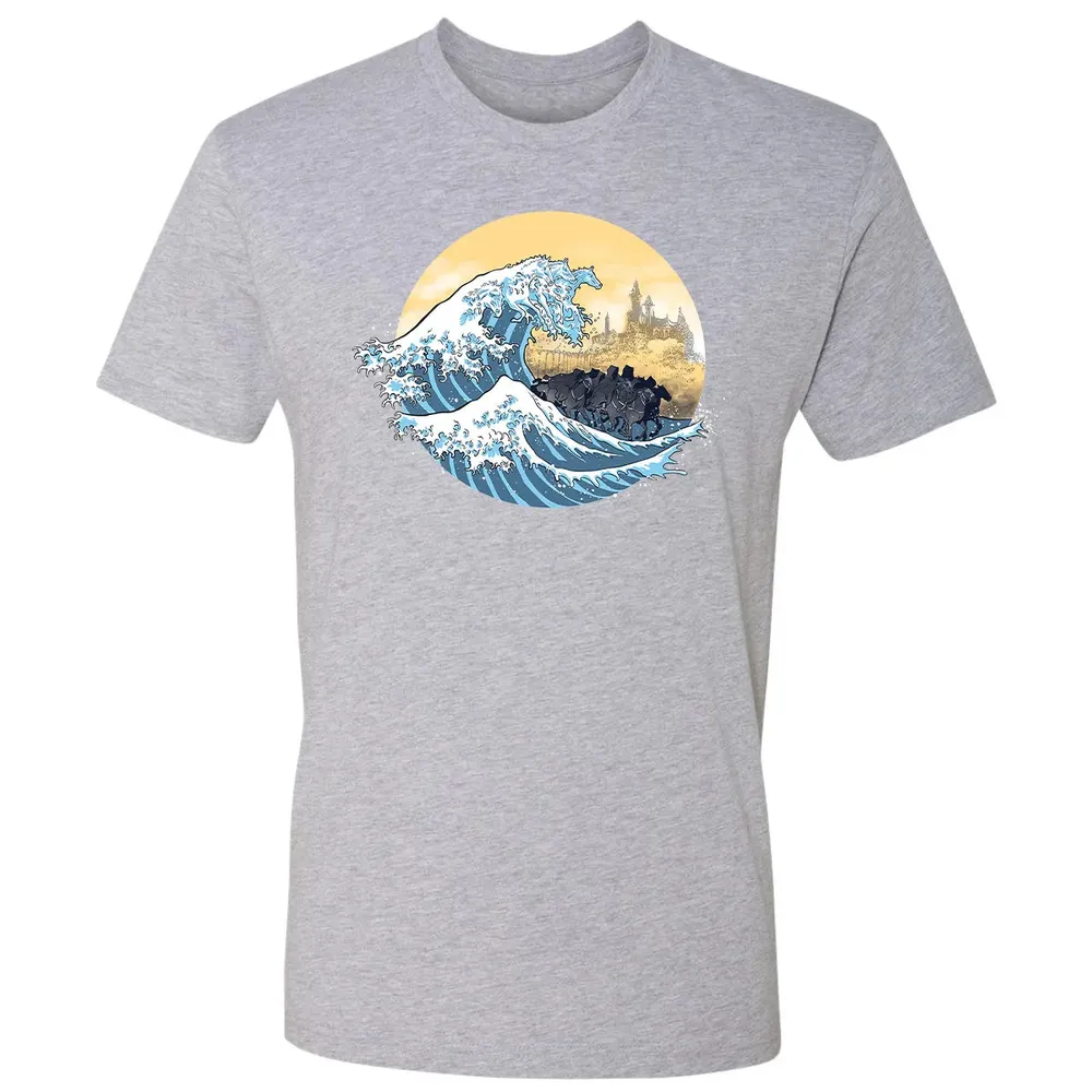 The Great Wave Of The Ringwraiths Premium Unisex T-shirt - 9
