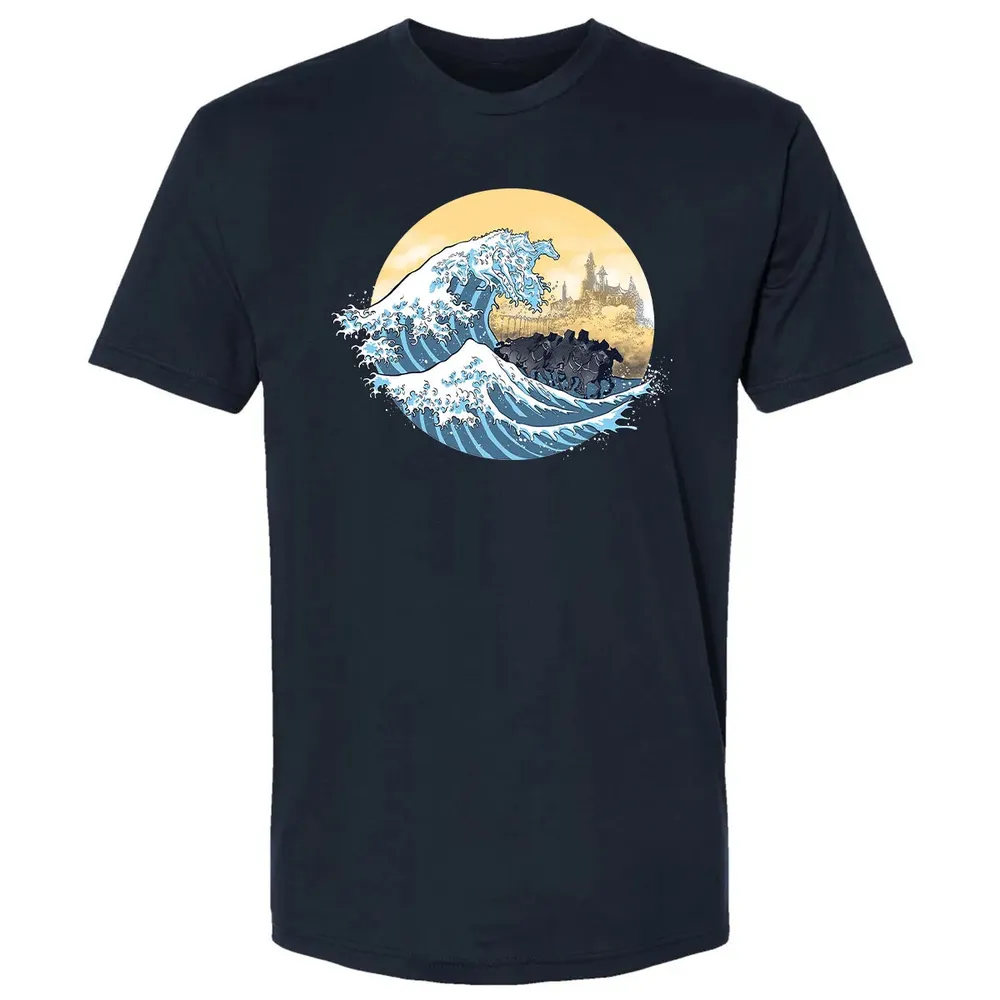 The Great Wave Of The Ringwraiths Premium Unisex T-shirt - 2