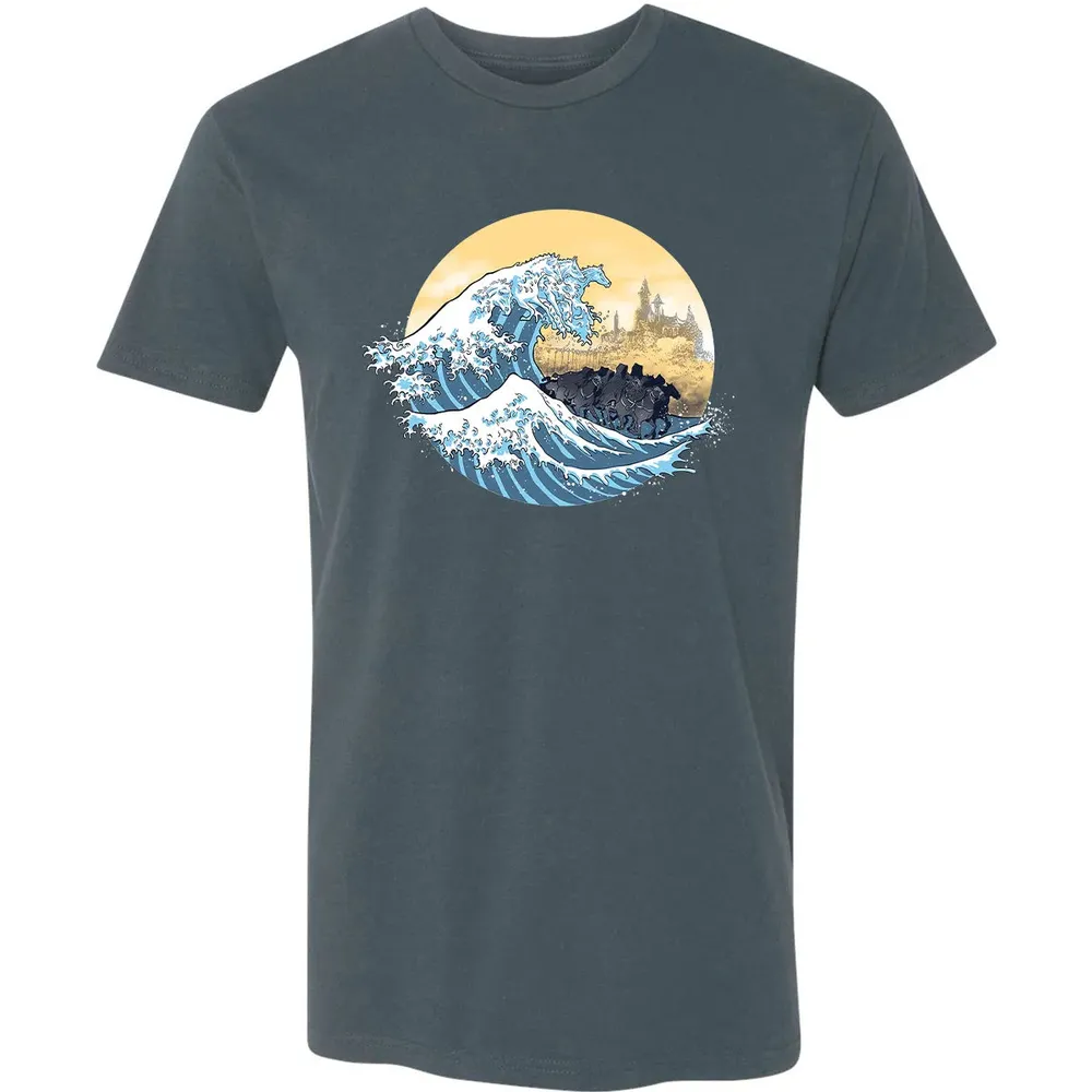 The Great Wave Of The Ringwraiths Premium Unisex T-shirt - 14