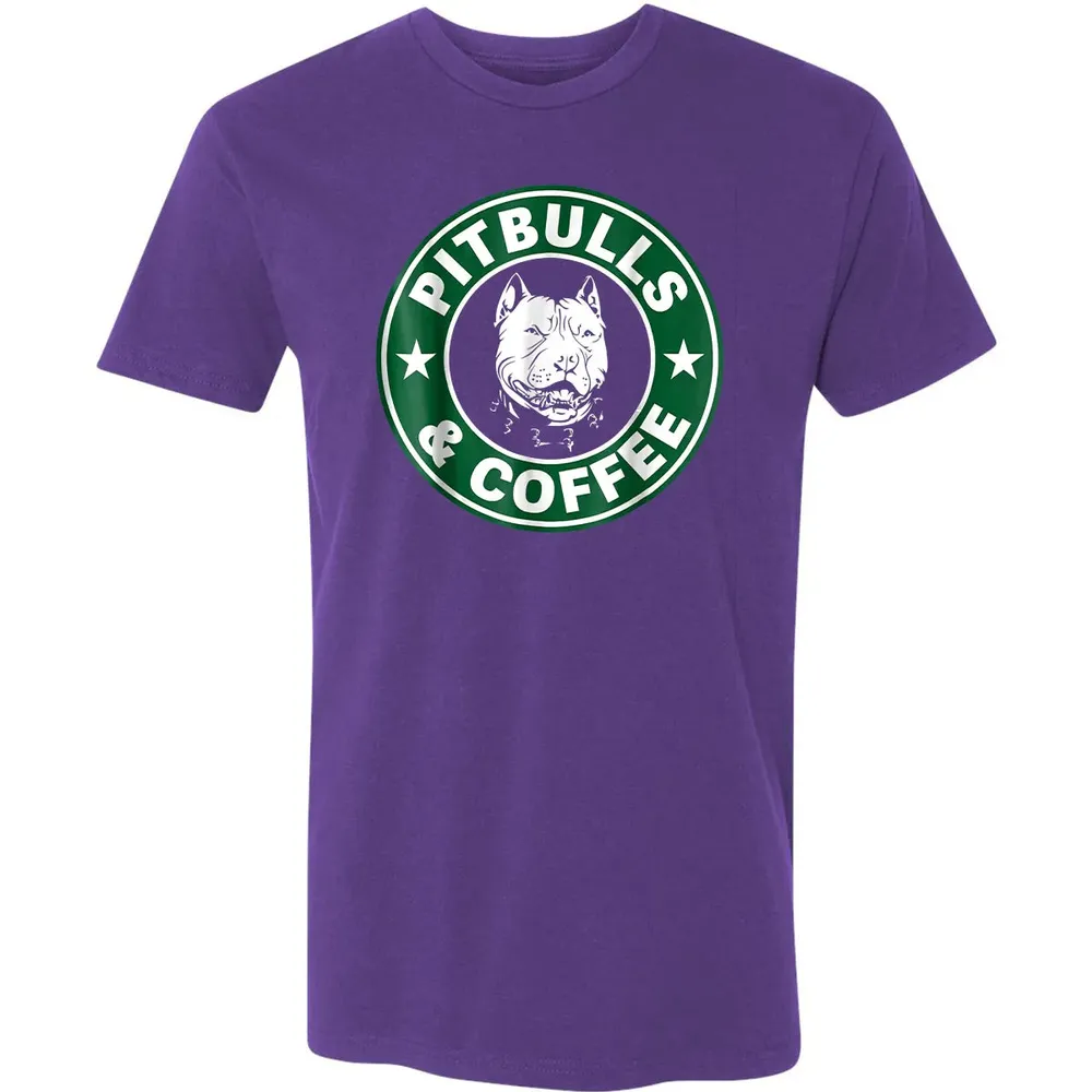 Pitbull and Coffee Premium Unisex T-shirt - 7