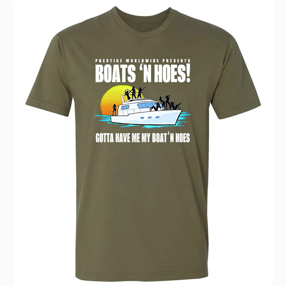 Boats 'n Hoes Premium Unisex T-shirt - 5