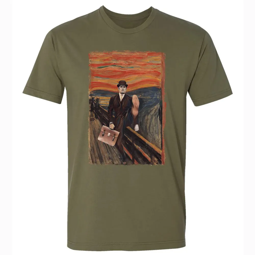 The Ministry of Silly Walks Scream Premium Unisex T-shirt - 5