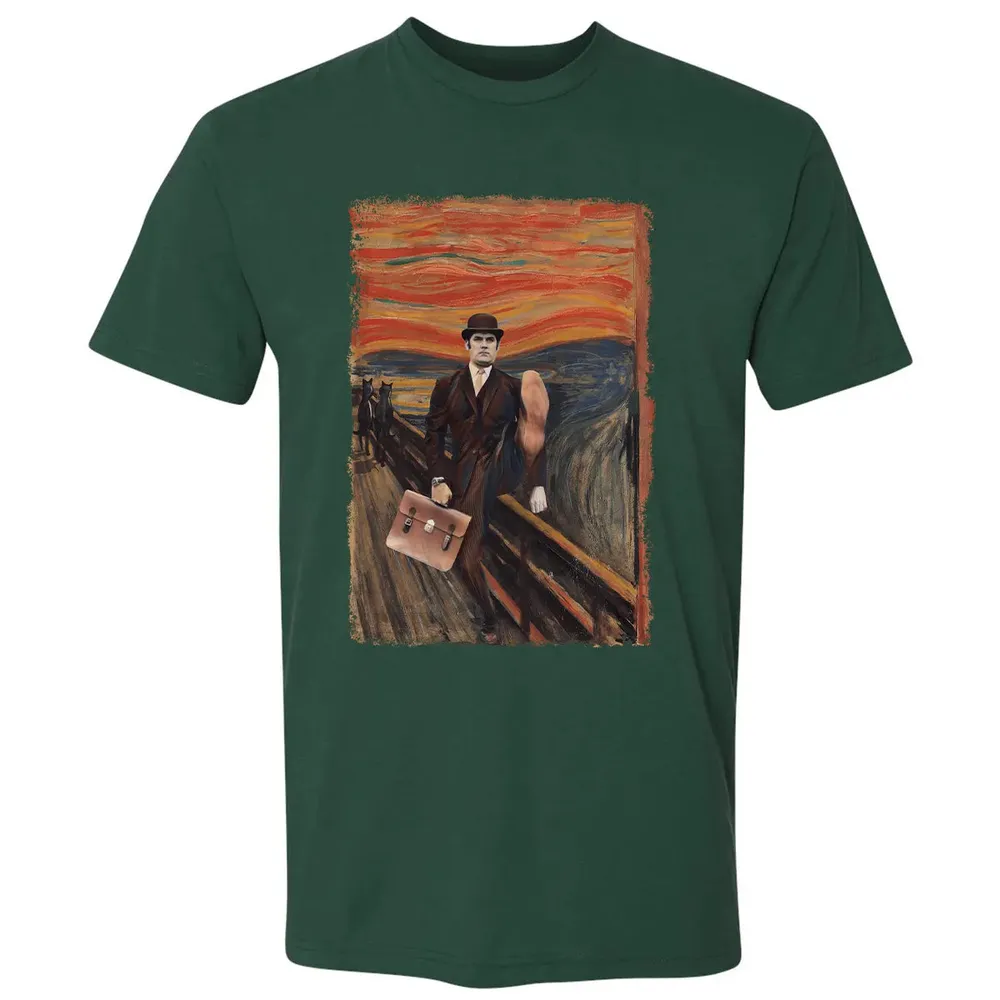 The Ministry of Silly Walks Scream Premium Unisex T-shirt - 12