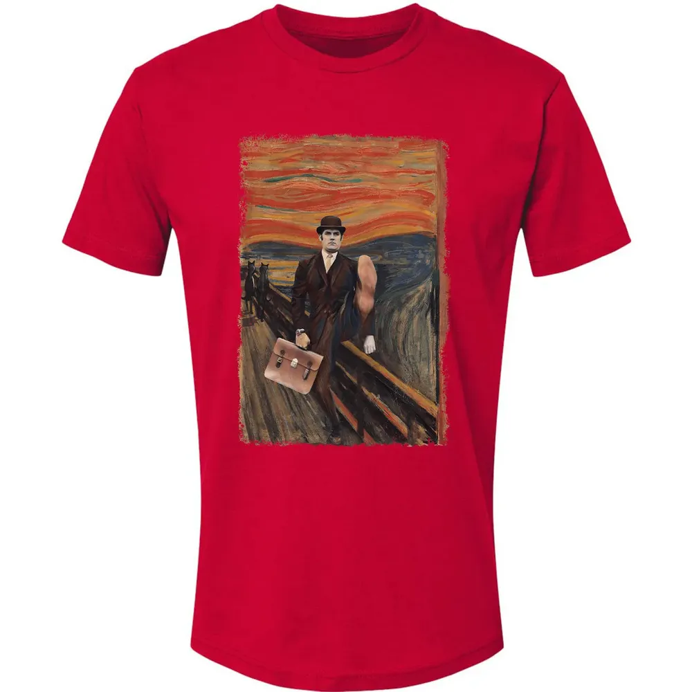 The Ministry of Silly Walks Scream Premium Unisex T-shirt - 6