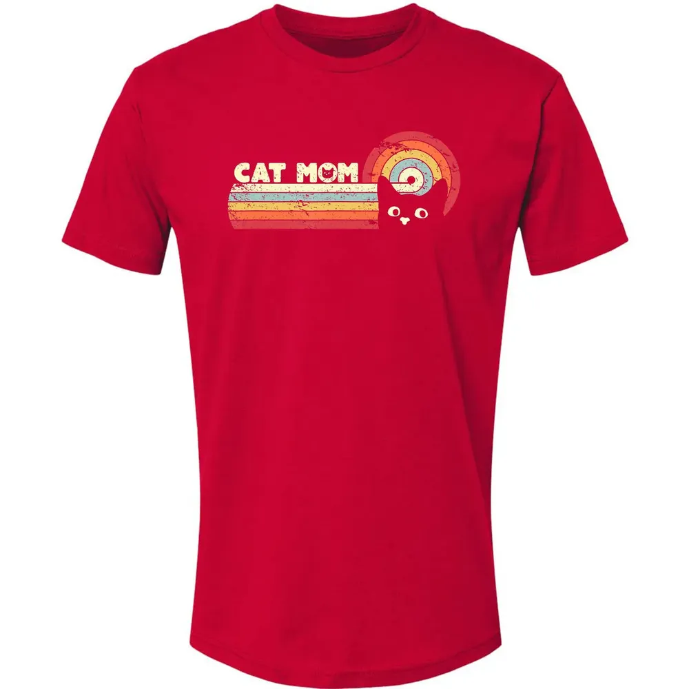 Cat Mom Premium Unisex T-shirt - 6