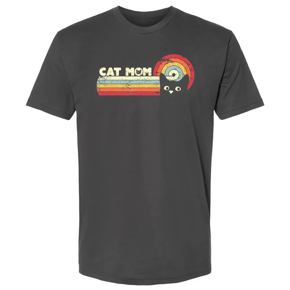 Cat Mom Premium Unisex T-shirt - 8