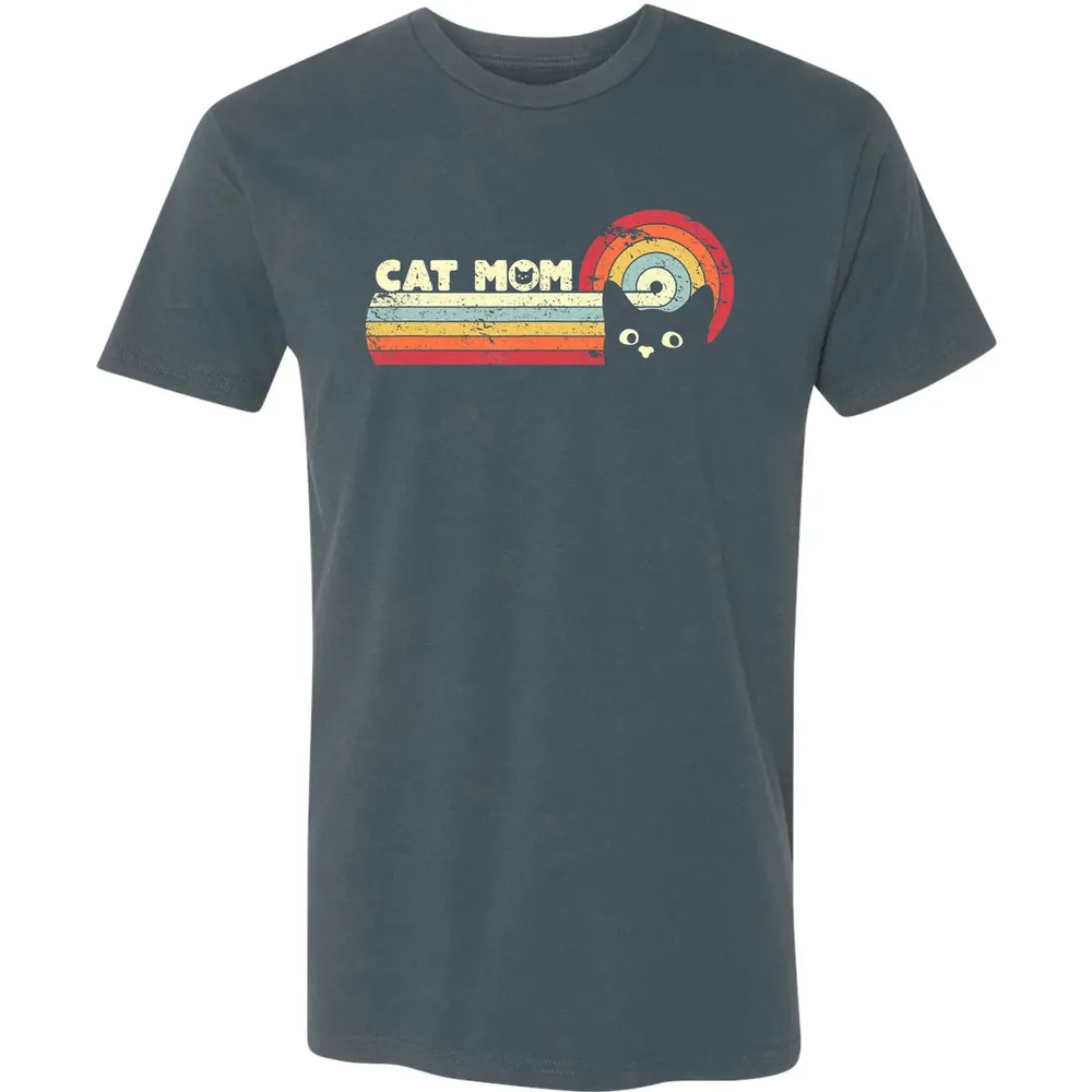 Cat Mom Premium Unisex T-shirt - 14