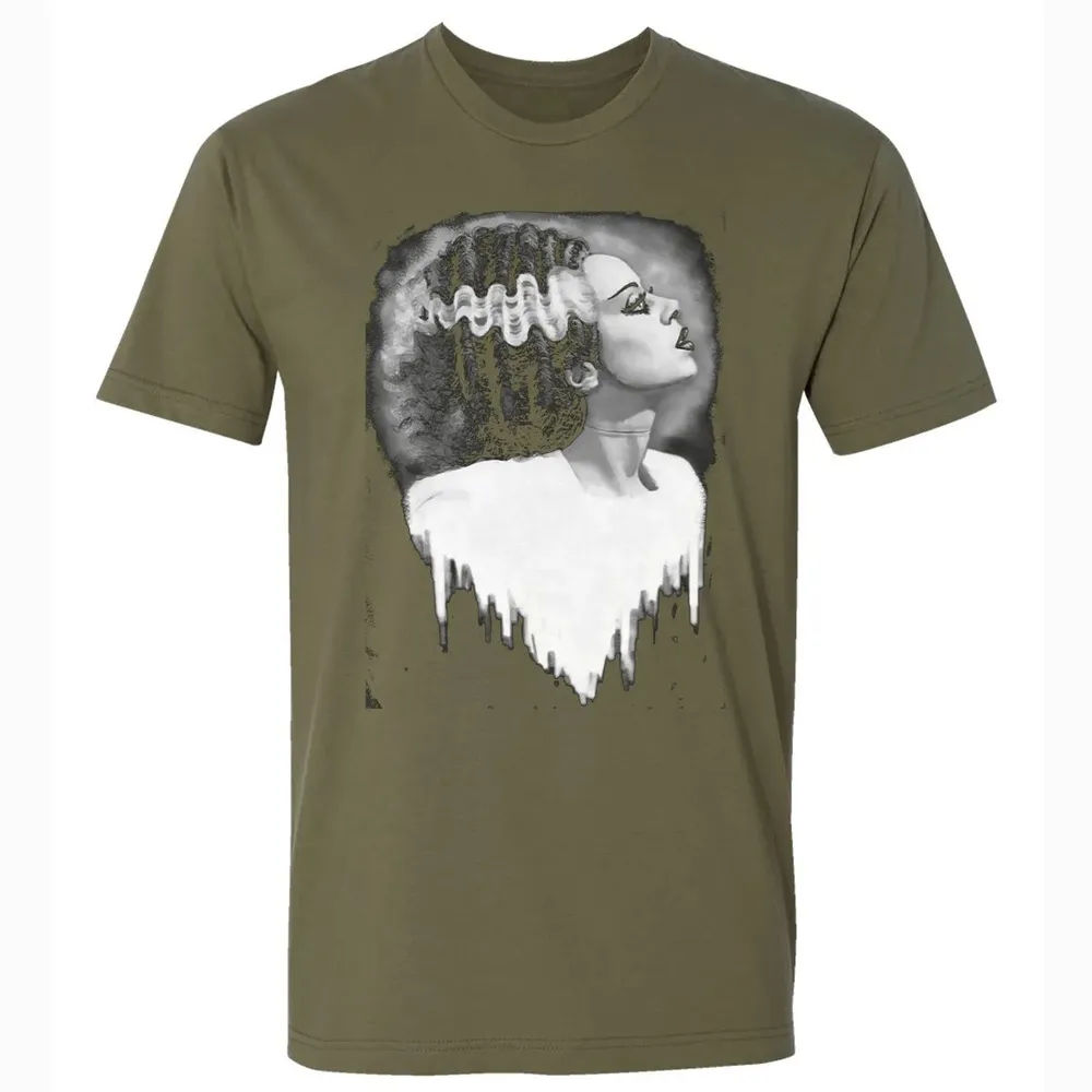 Bride of Frankenstein Premium Unisex T-shirt - 5