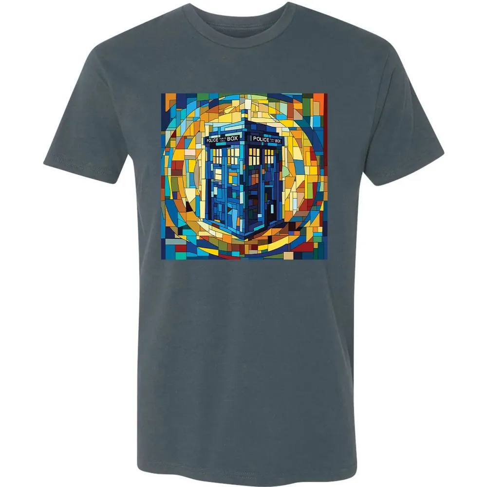 Callbox In Blue Premium Unisex T-shirt - 14