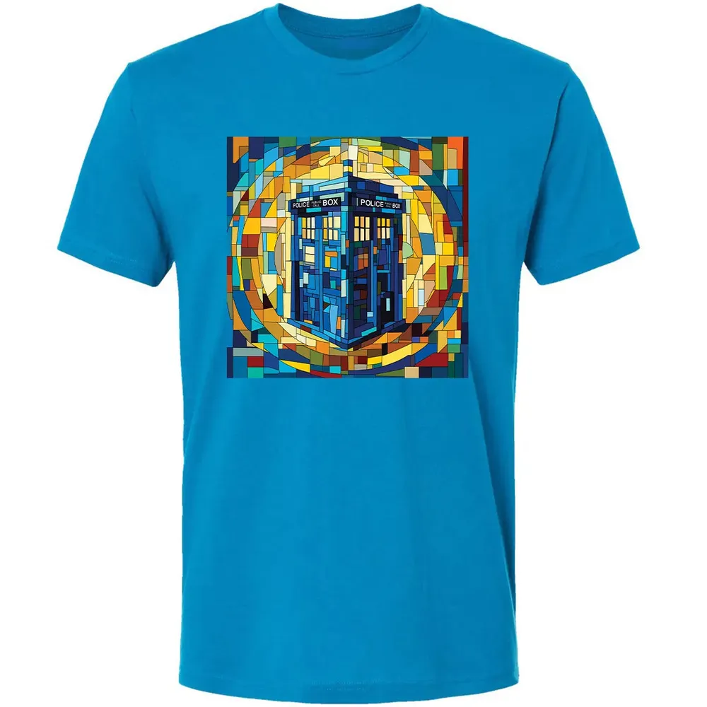 Callbox In Blue Premium Unisex T-shirt - 15