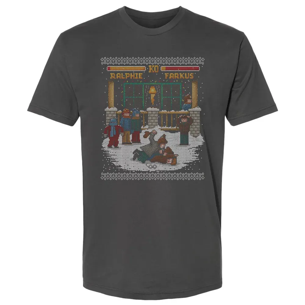 Raphie vs Farkus Premium Unisex T-shirt - 8