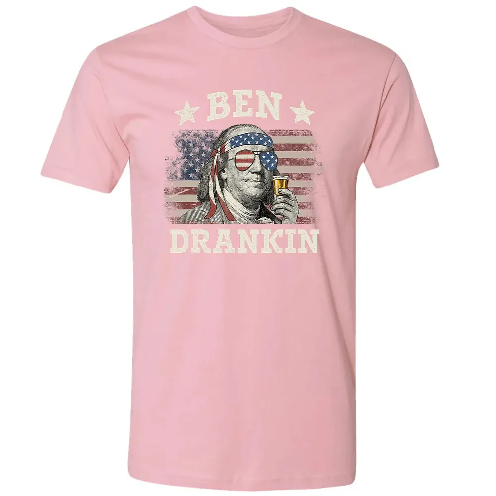 Ben Drankin 4th of July Patriotic Funny Premium Unisex T-shirt - 3