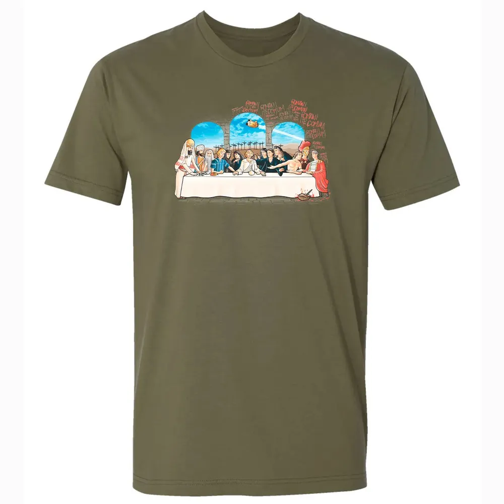 The last dinner of Brian Premium Unisex T-shirt - 5